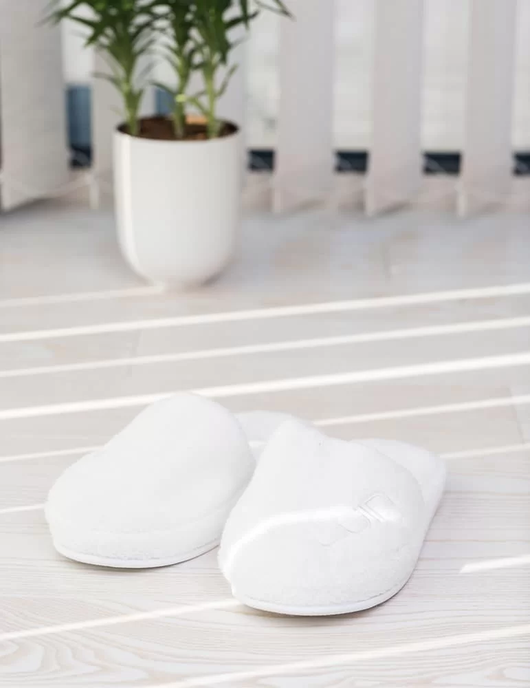 Chaussons éponge Cosy Slippers, de Luin Living