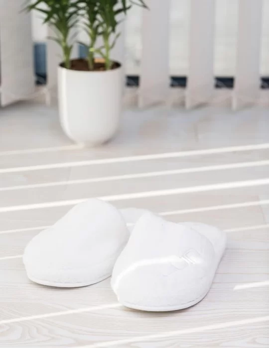 Chaussons éponge Cosy Slippers, de Luin Living
