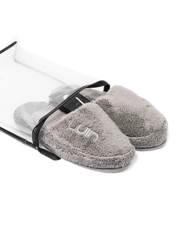 Chaussons éponge Cosy Slippers, de Luin Living