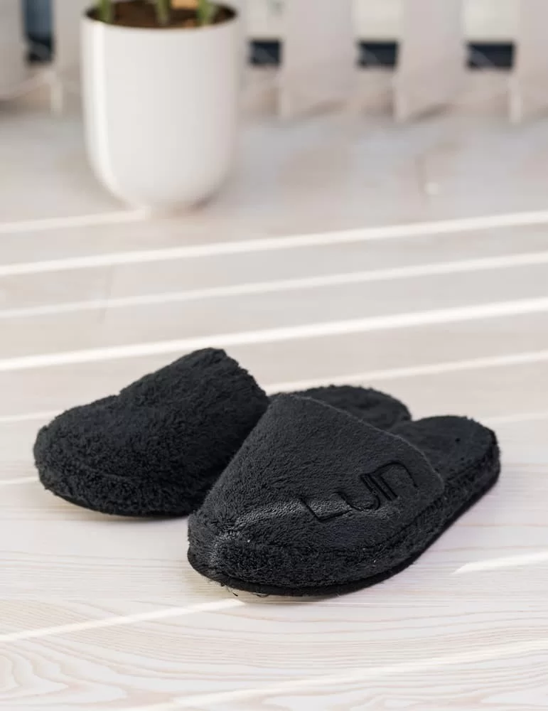 Chaussons éponge Cosy Slippers, de Luin Living