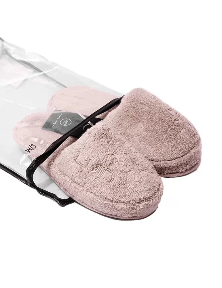 Chaussons éponge Cosy Slippers, de Luin Living