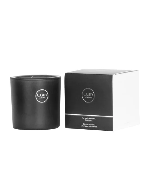 Bougie parfumée BUBBLES, de Luin Living