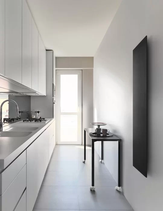 Sèche-serviettes électrique design Sunshine Energy, de Scirocco