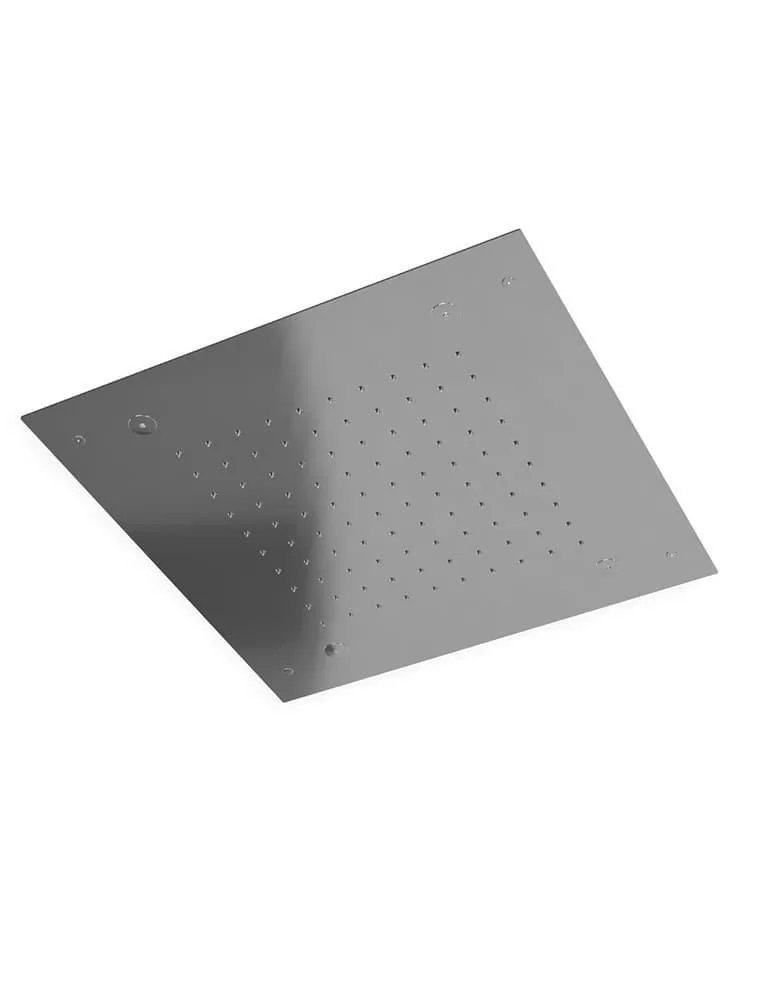 Tête de douche avec ciel de pluie et brumisateurs 50 x 50, de Treemme.