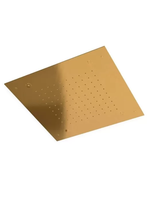 Tête de douche avec ciel de pluie et brumisateurs 50 x 50, de Treemme.