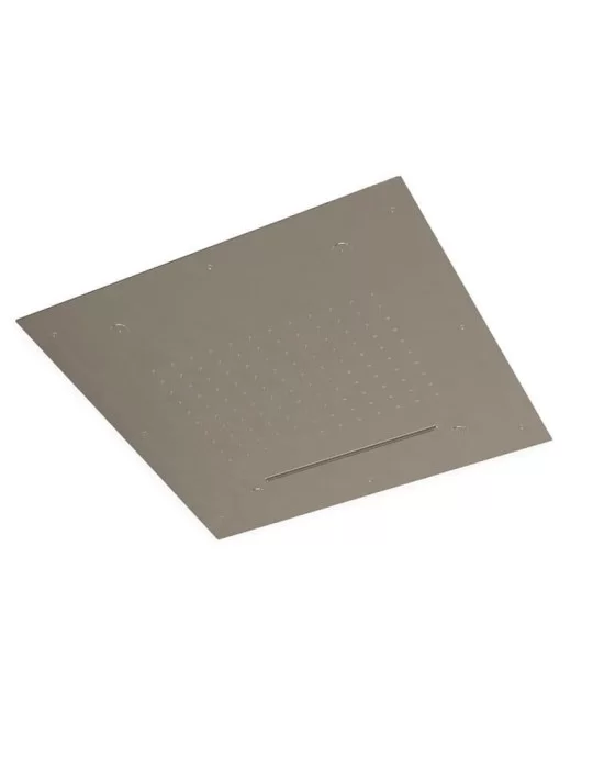 Tête de douche avec ciel de pluie cascade et brumisateurs, de Treemme