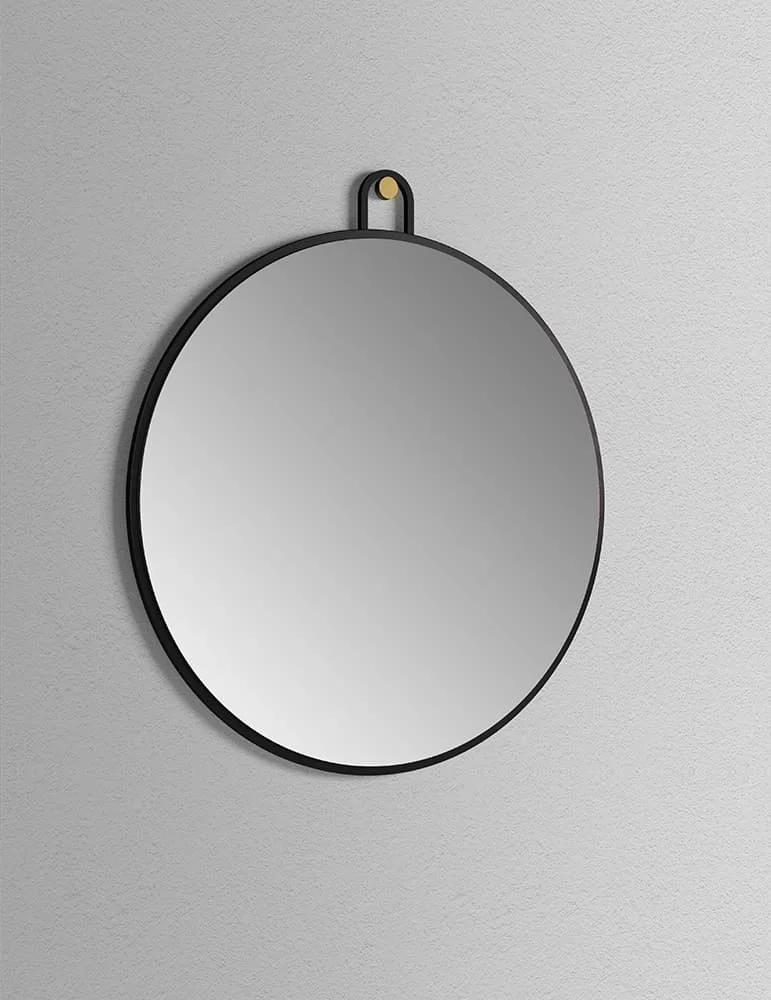 Miroir rond Nouveau de Bernhardt & Vella pour Ex-t Design