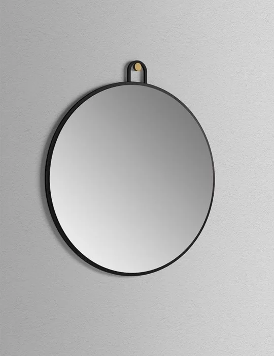 Miroir rond Nouveau de Bernhardt & Vella pour Ex-t Design