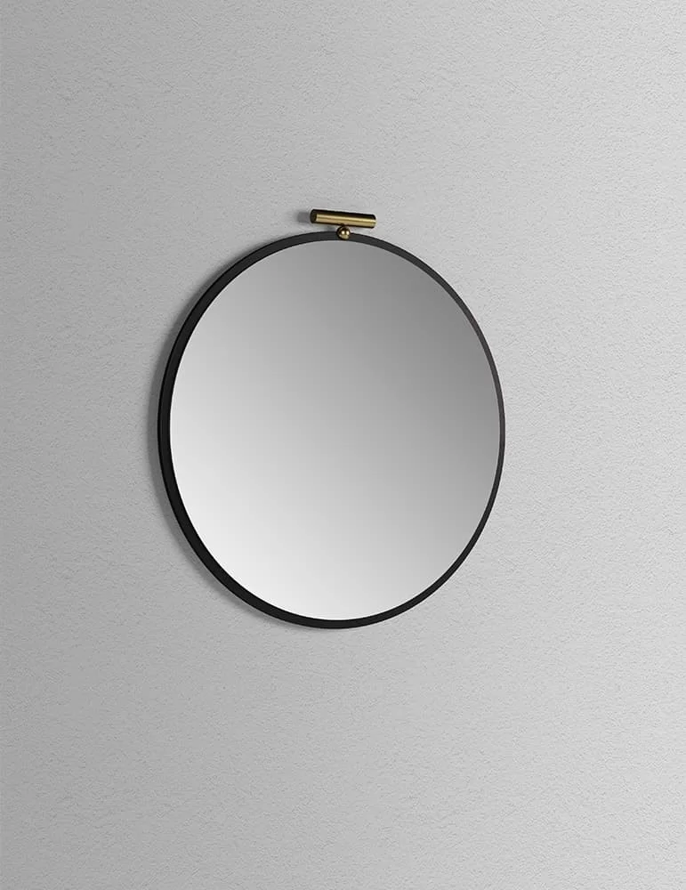 Miroir rond Nouveau 3 de Bernhardt & Vella pour Ex-t Design