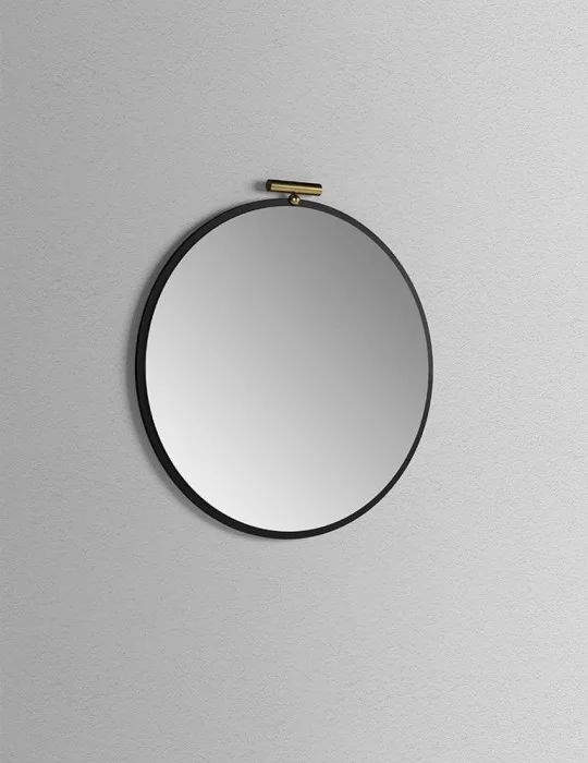 Miroir rond Nouveau 3 de Bernhardt & Vella pour Ex-t Design