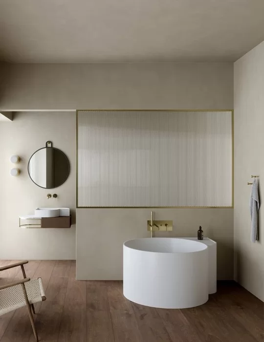 Baignoire en solid surface Nouveau, d'EX.T DESIGN.