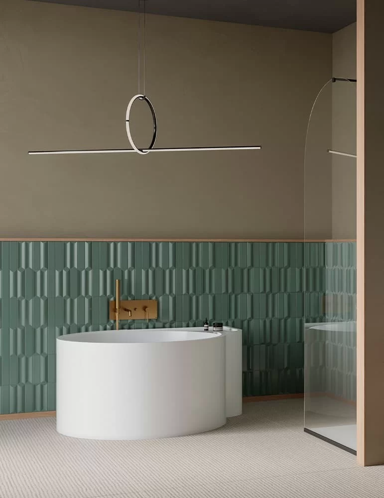 Baignoire en solid surface Nouveau, d'EX.T DESIGN.