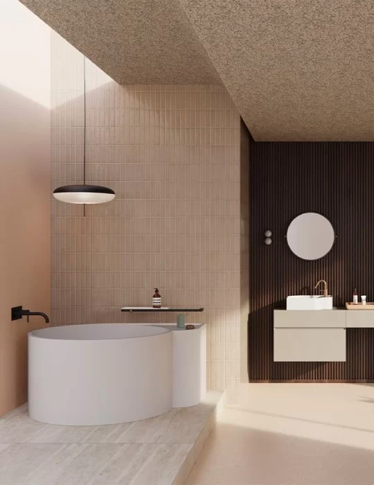 Baignoire en solid surface Nouveau, d'EX.T DESIGN.