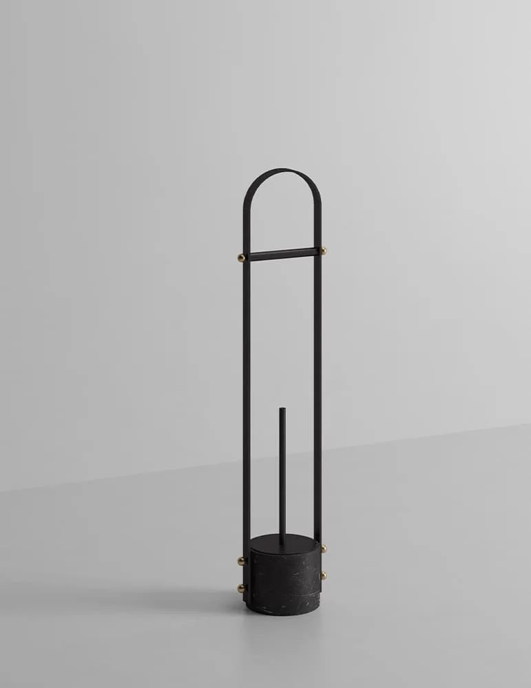 Pot à balai avec porte-rouleau à poser Nouveau TBS, Ex.t Design