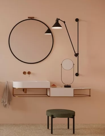 Miroir à poser Nouveau CMS, Ex.t Design 2