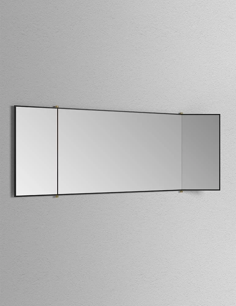 Miroir rectangulaire Nouveau. Avec volet mobile. Ex-t Design