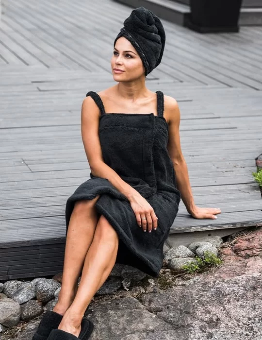 Serviette de tête. Luin Living