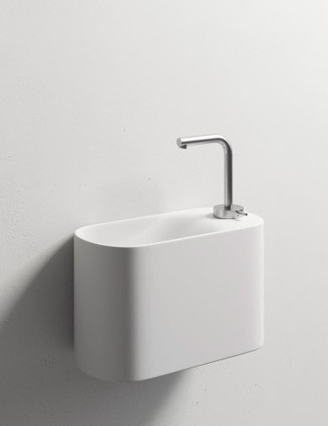 Pack pour toilettes design : lave-mains P'tit et robinet Kaldur