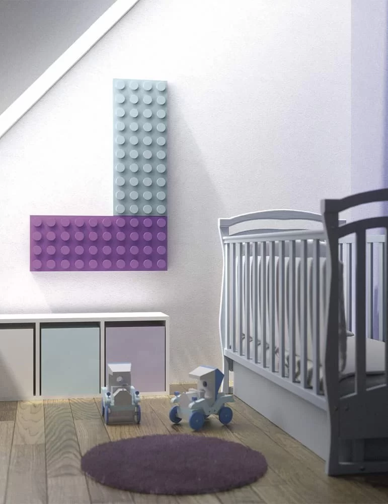 Radiateur design Brick, de Scirocco