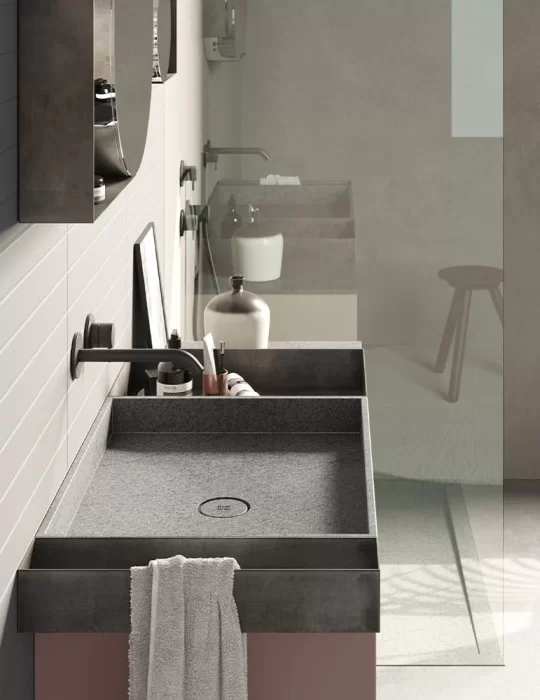 Meuble de salle de bain design Compact Living 1, de Rexa