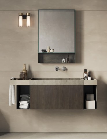 Meuble de salle de bain design Compact Living 3, de Rexa
