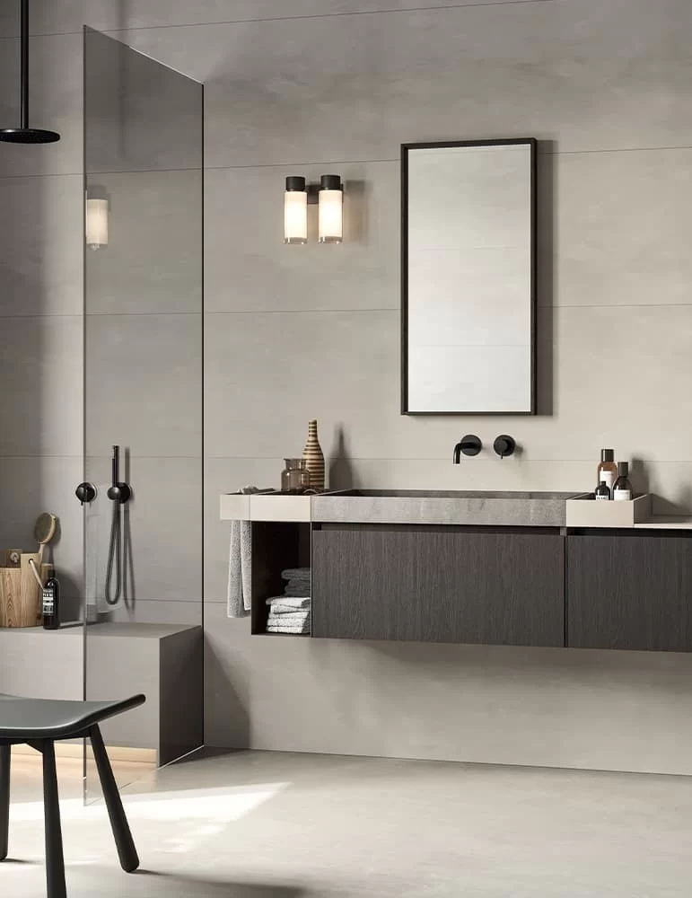 Meuble de salle de bain design Compact Living 3, de Rexa