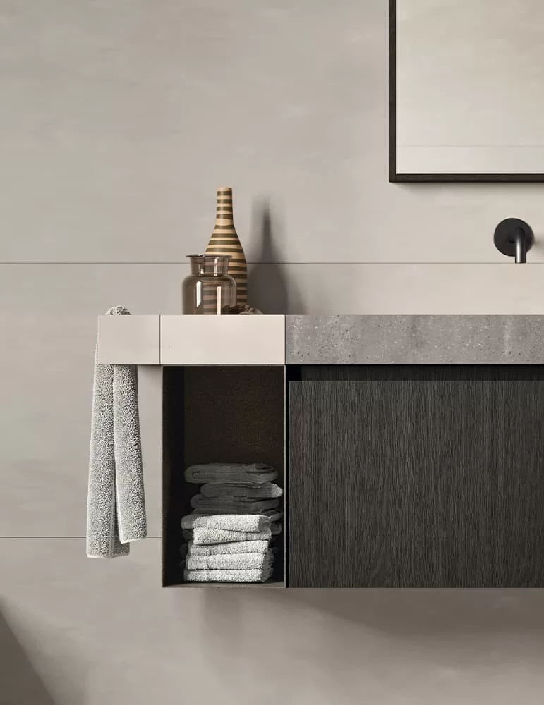 Meuble de salle de bain design Compact Living 3, de Rexa