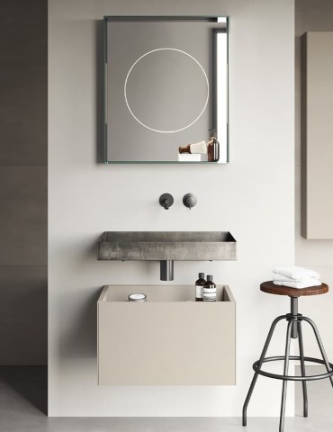 Meuble de salle de bain design Compact Living 4, de Rexa