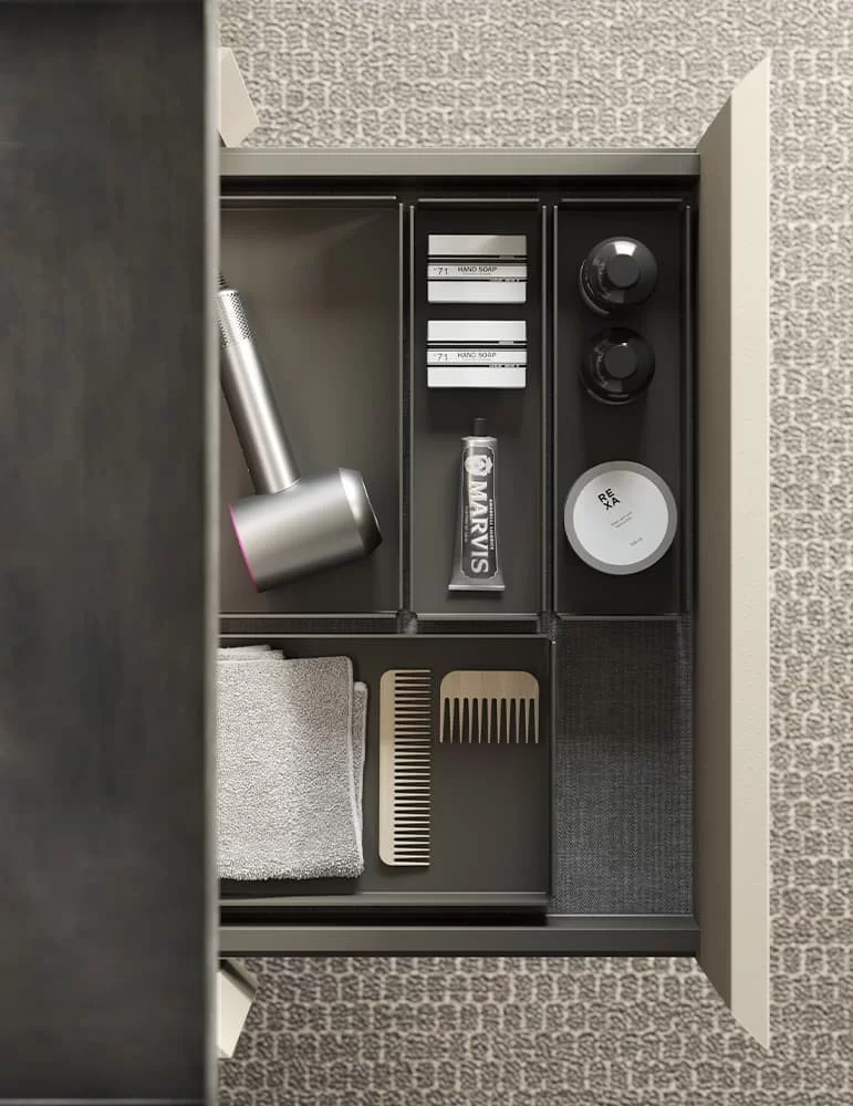 Meuble de salle de bain design Compact Living 4, de Rexa