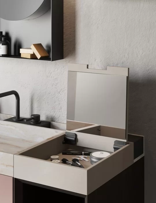 Meuble de salle de bain design Compact Living 5, de Rexa