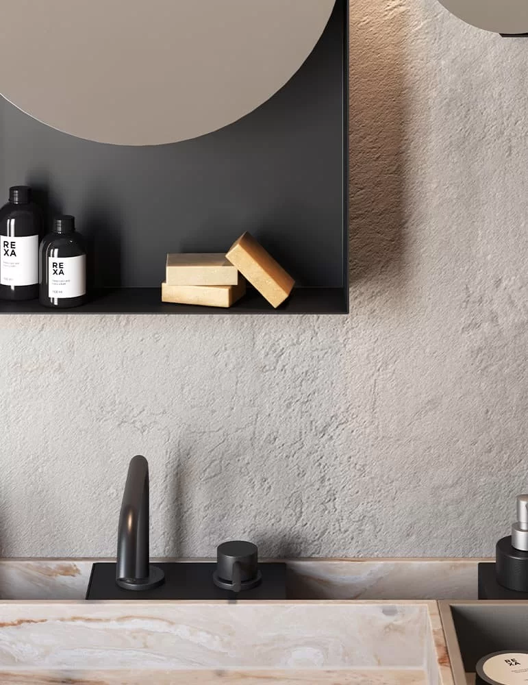 Meuble de salle de bain design Compact Living 5, de Rexa