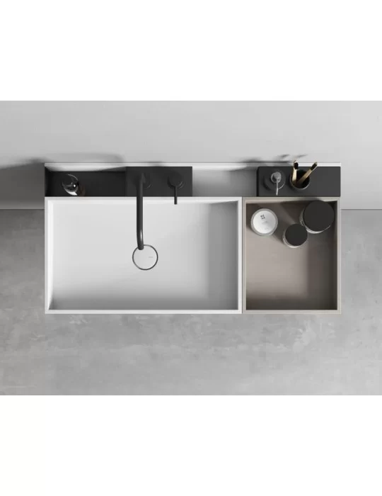 Meuble de salle de bain design Compact Living 5, de Rexa