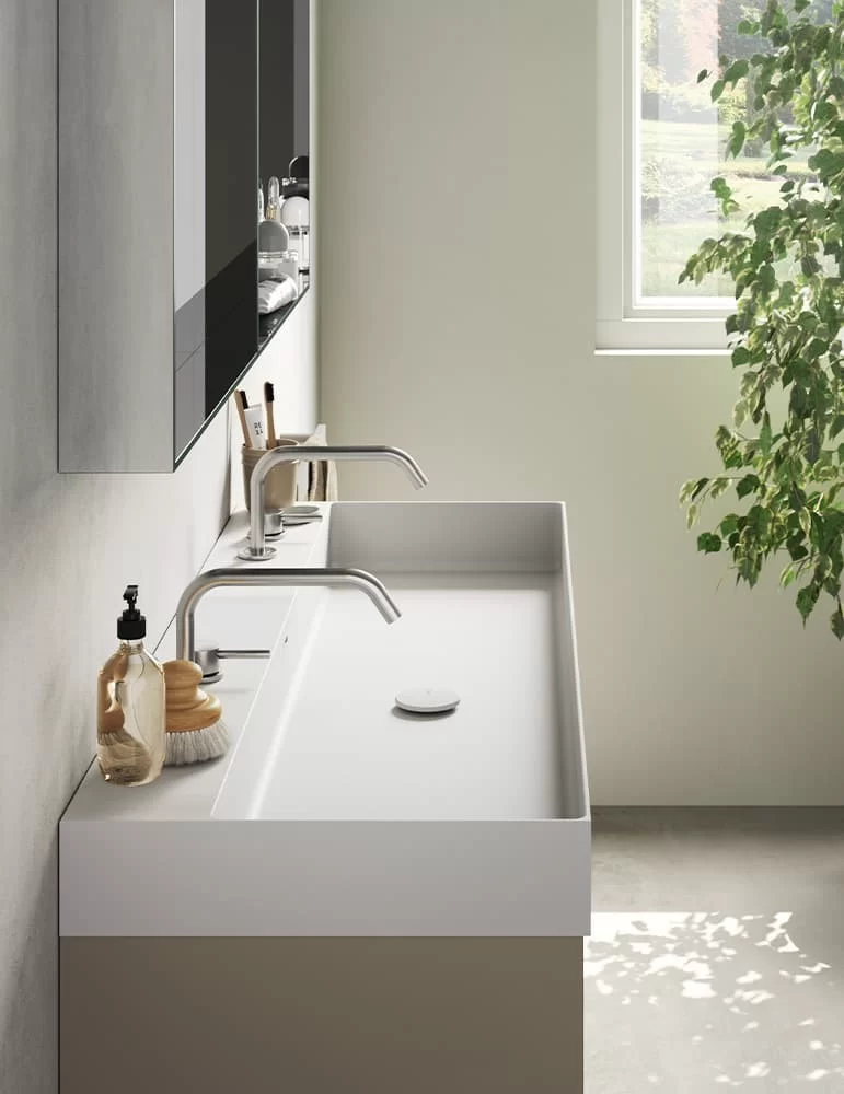 Meuble de salle de bain design Compact Living 6, de Rexa