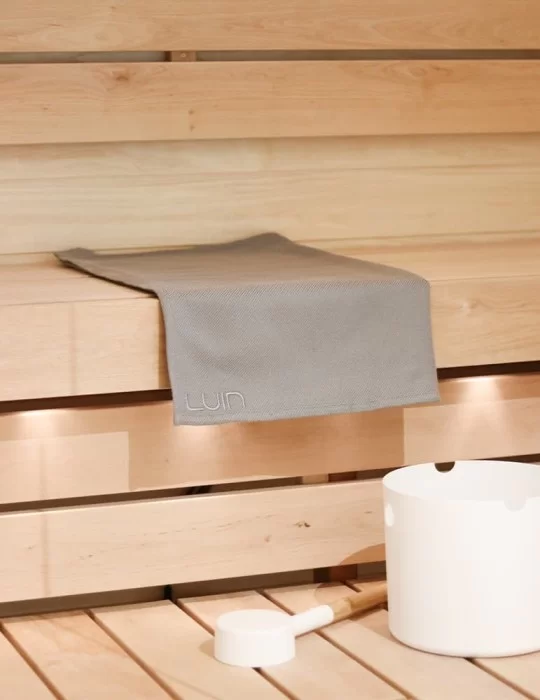 Serviette de sauna et Spa. Luin Living
