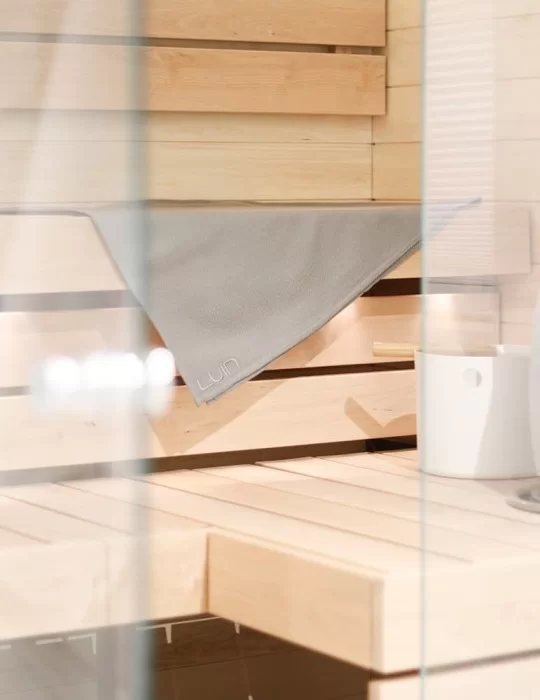 Serviette de sauna et Spa. Luin Living