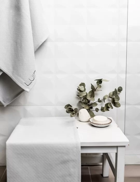 Serviette de sauna et Spa. Luin Living