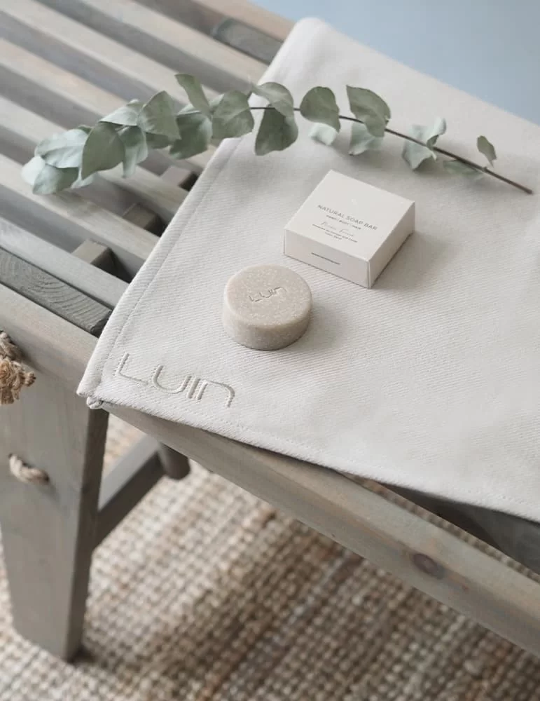 Serviette de sauna et Spa. Luin Living