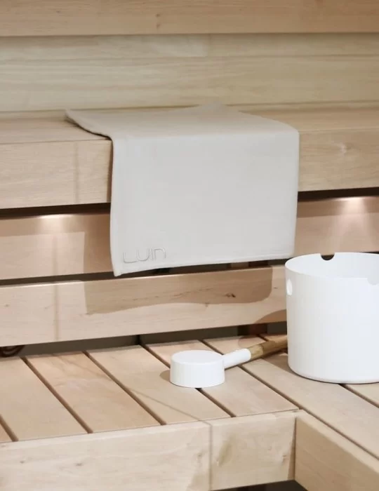 Serviette de sauna et Spa. Luin Living