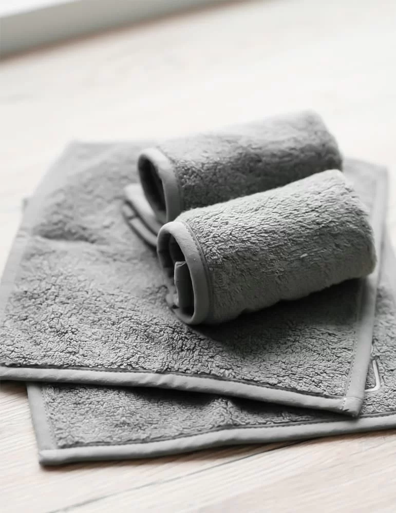 Lot de 2 serviettes de Spa 30x30 cm. Luin Living