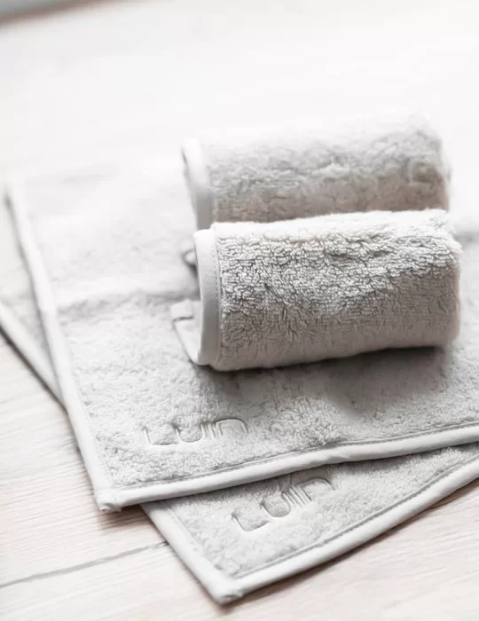 Lot de 2 serviettes de Spa 30x30 cm. Luin Living