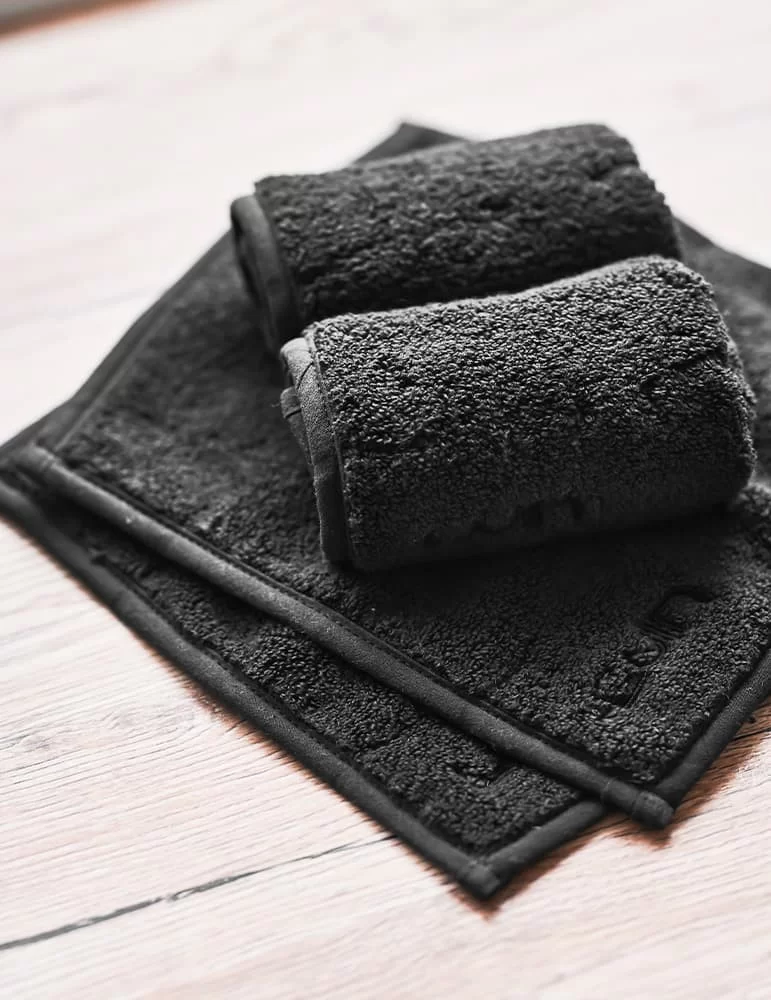 Lot de 2 serviettes de Spa 30x30 cm. Luin Living