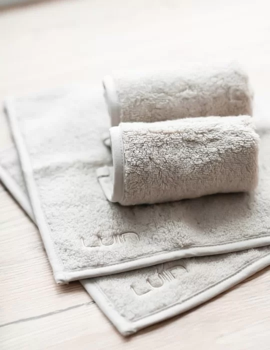 Lot de 2 serviettes de Spa 30x30 cm. Luin Living