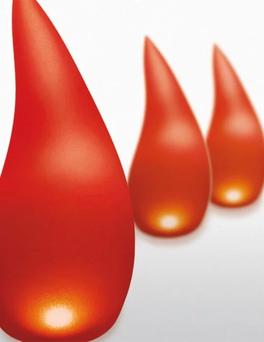 Lampe de nuit Fiammella, de Geelli