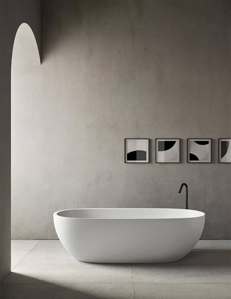Baignoire îlot Hole, de Rexa Design Baignoire îlot Hole, de Rexa Design