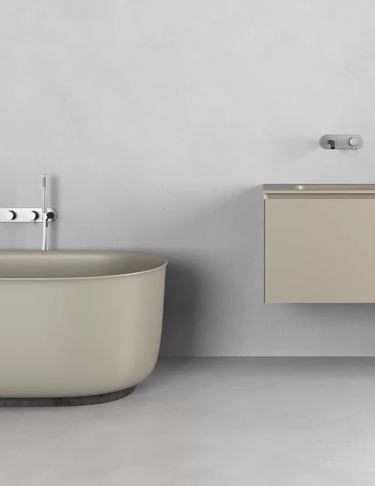 Baignoire îlot Hammam, de Rexa Design