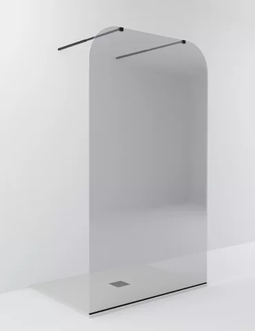 Paroi de douche fixe Nouveau, installation "Walk-in". Ex.t Design 2