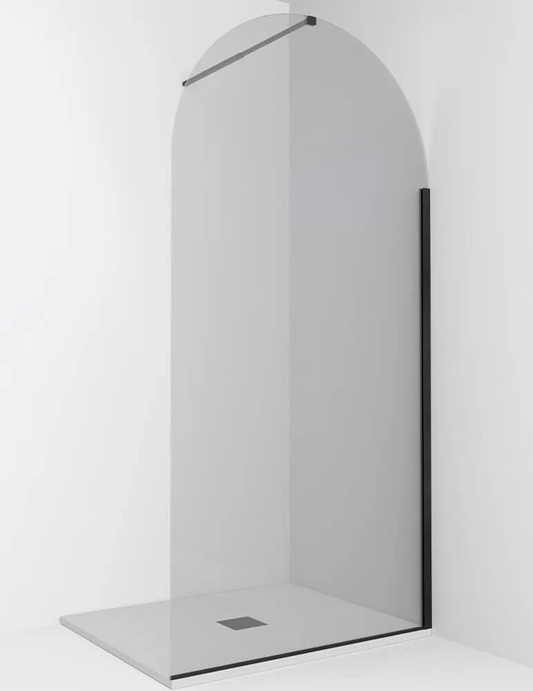 Paroi de douche fixe Nouveau, modèle "Freestanding". Ex.t Design