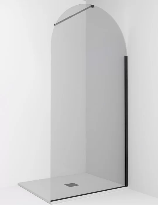 Paroi de douche fixe Nouveau, modèle "Freestanding". Ex.t Design