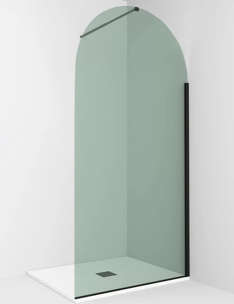 Paroi de douche fixe Nouveau, modèle "Freestanding". Ex.t Design