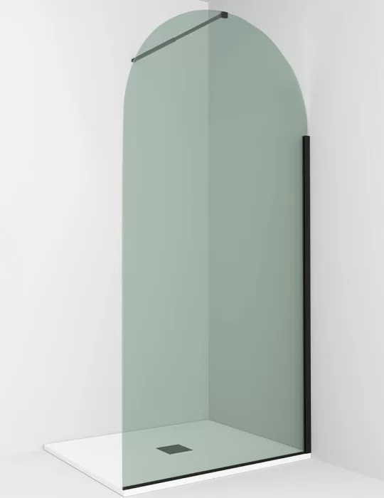 Paroi de douche fixe Nouveau, modèle "Freestanding". Ex.t Design